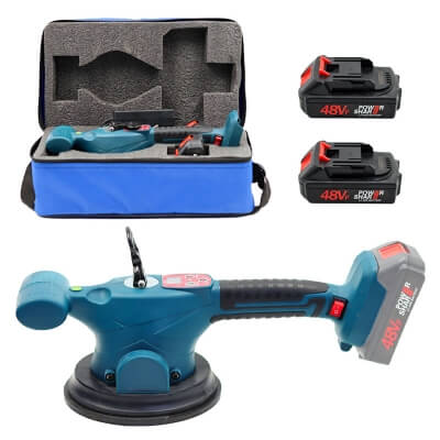 Фото: Виброприсоска вакуумная для укладки плитки Ress аккумуляторная 9 скоростей-4 Виброприсоска вакуумная для укладки плитки Ress аккумуляторная 9 скоростей-4