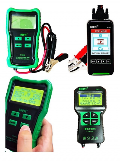 Фото: Цифровой тестер автомобильного аккумулятора DUOYI DY220B-4 Цифровой тестер автомобильного аккумулятора DUOYI DY220B-4